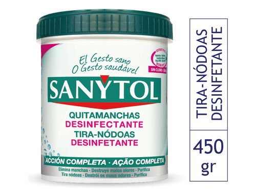 Tira Nódoas Desinfetante Sanytol 450gr image number 0