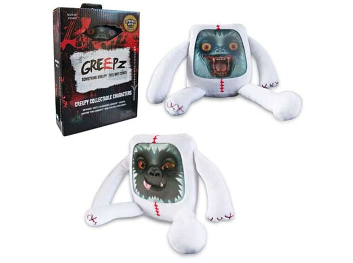 PELUCHE ONE BIG F GREEPZ GREEPY MODELOS SORTIDOS image number 0