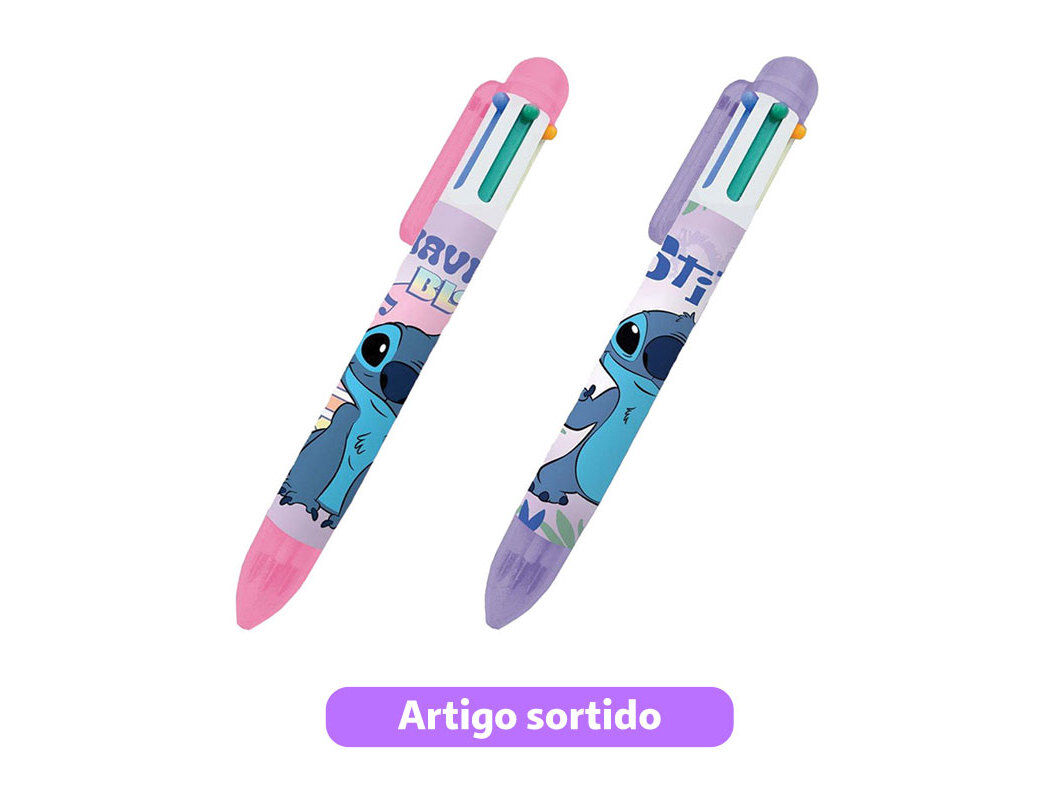 ESFEROGRAFICA 6 CORES STITCH MODELOS SORTIDOS image number 0