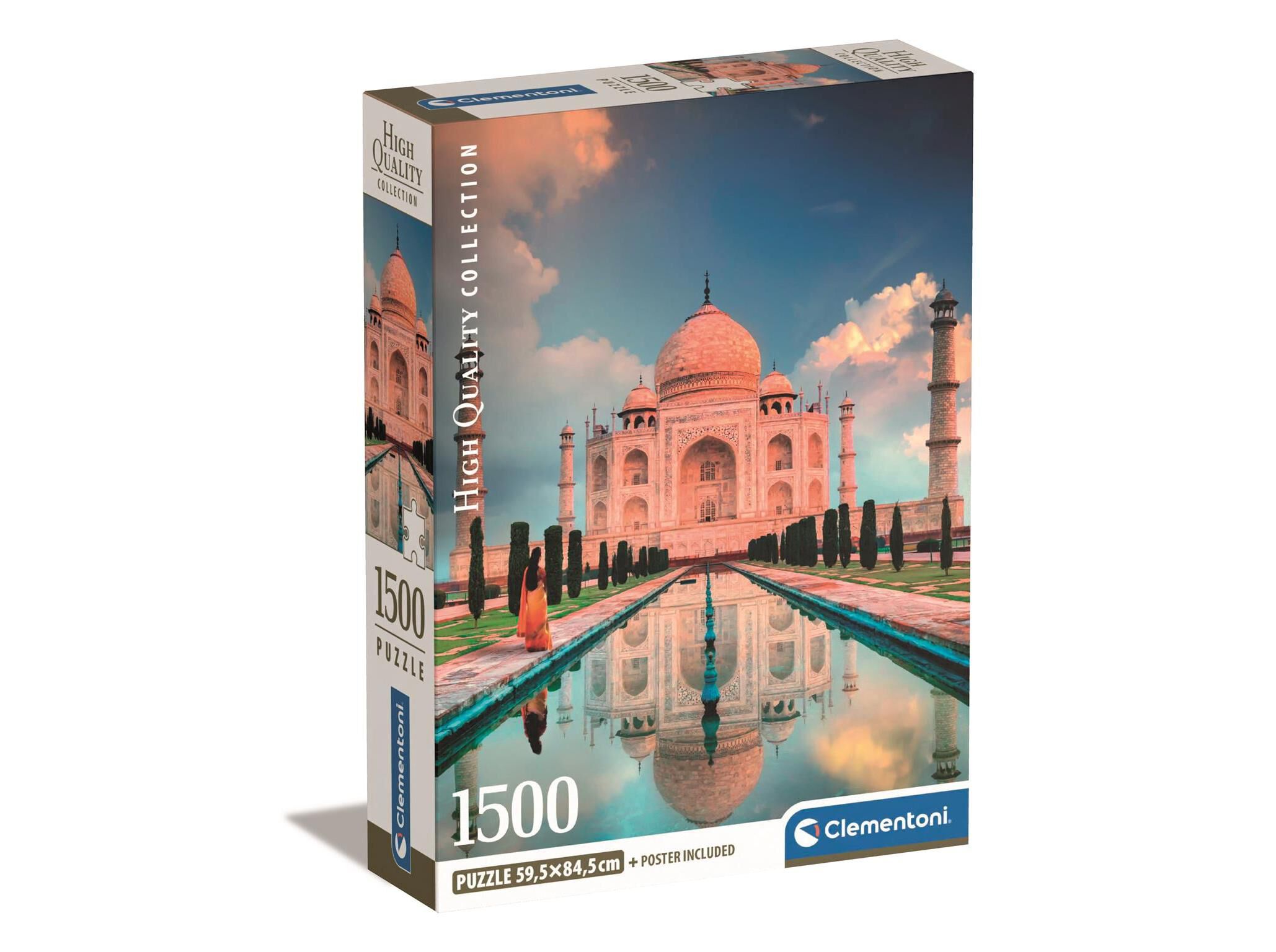 PUZZLE TAJ MAHAL CLEMENTONI 1500 PE&Ccedil;AS image number 0