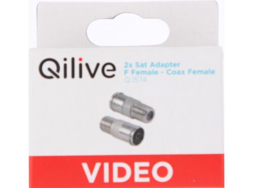 2 ADAP. COAXIAL F-F QILIVE G4217951 image number 1