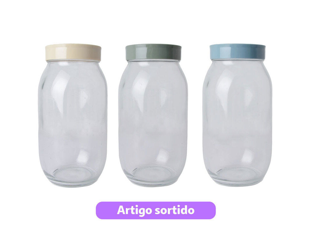 FRASCO ACTUEL VIDRO 2.2L CORES SORTIDAS