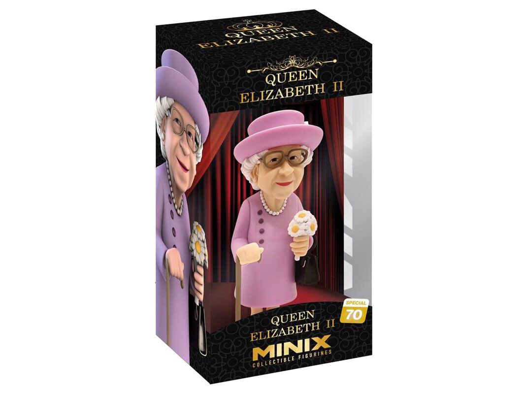 FIGURA MINIX QUEEN ELIZABETH II 12CM image number 0