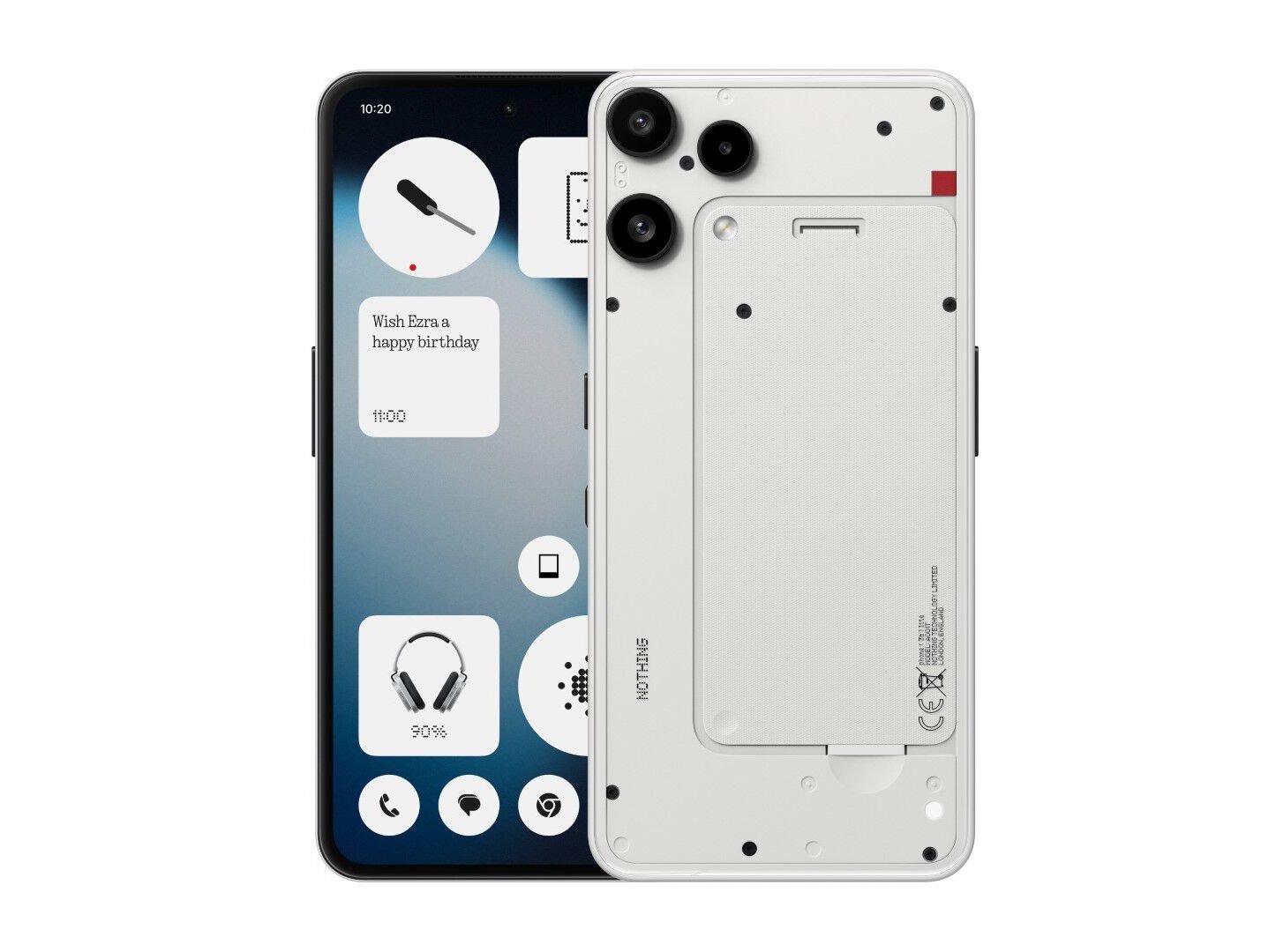 SMARTPHONE NOTHING PHONE (3A) LITE 8+128 WHITE