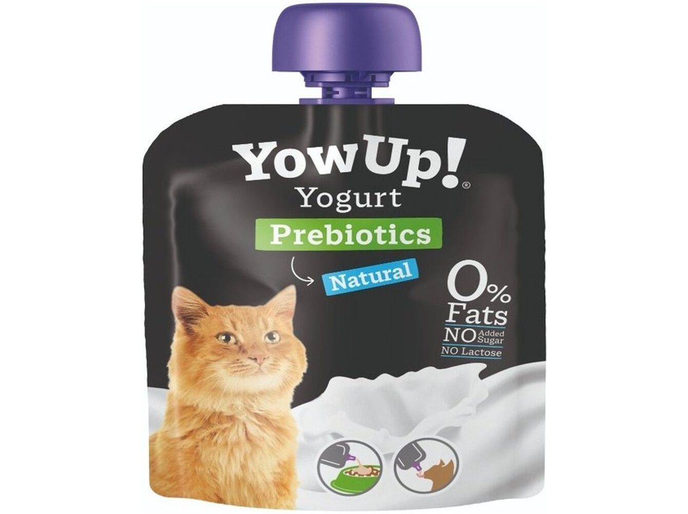 IOGURTE PARA GATO YOWUP COM PREBI&Oacute;TICOS 85G image number 0