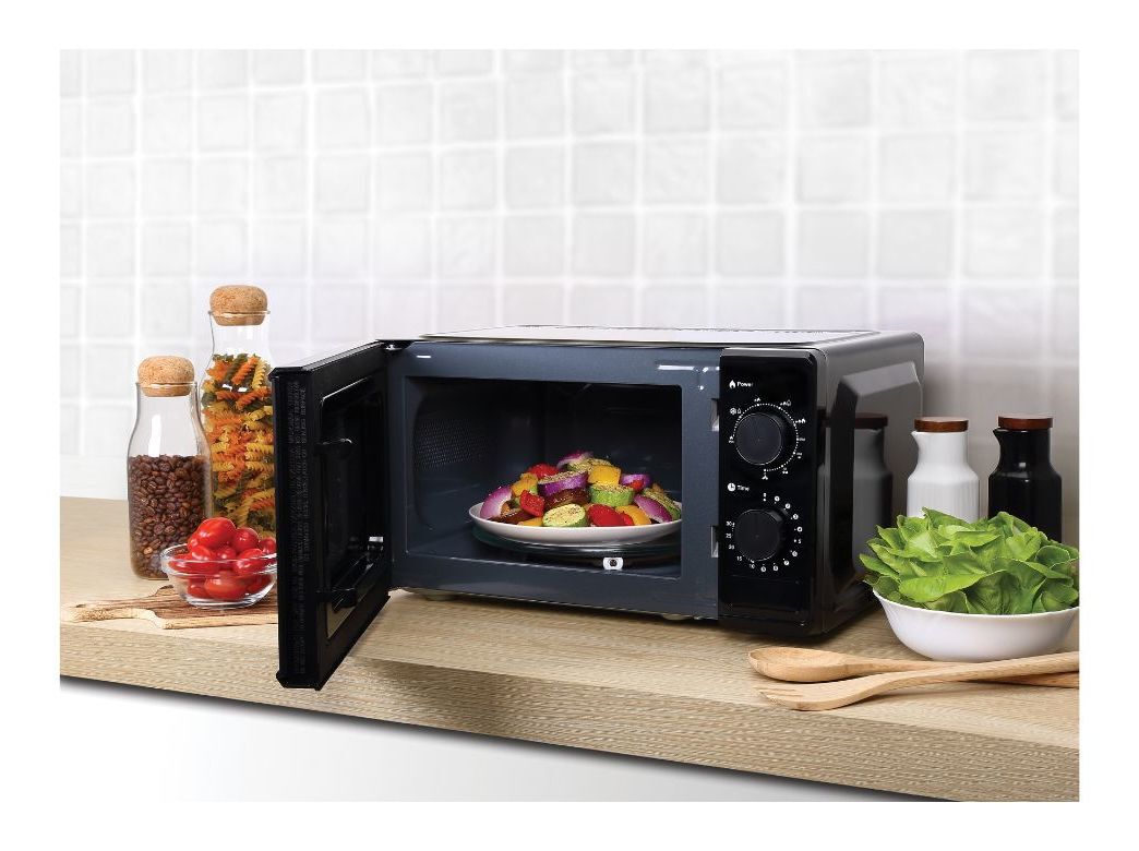 MICRO-ONDAS COM GRILL QILIVE Q.6431 PRETO 20L image number 1