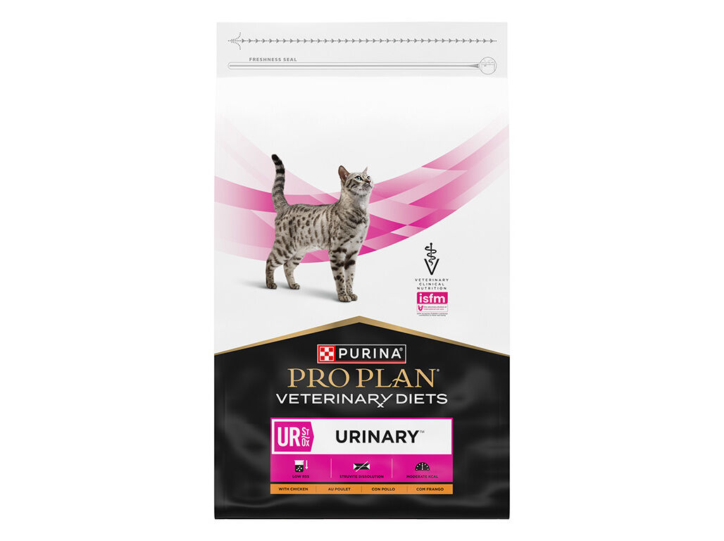 RA&Ccedil;&Atilde;O VETERIN&Aacute;RIA GATO PRO PLAN URINARY FRANGO 8KG image number 1