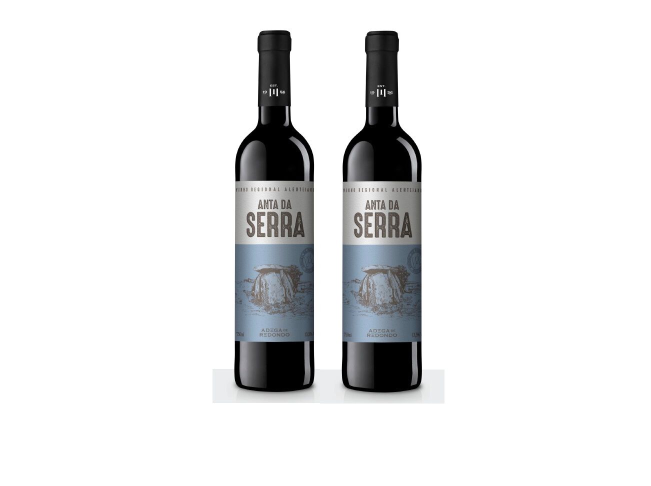 CONJUNTO VINHO TINTO ANTA DA SERRA ALENTEJO 2X0.75L image number 1