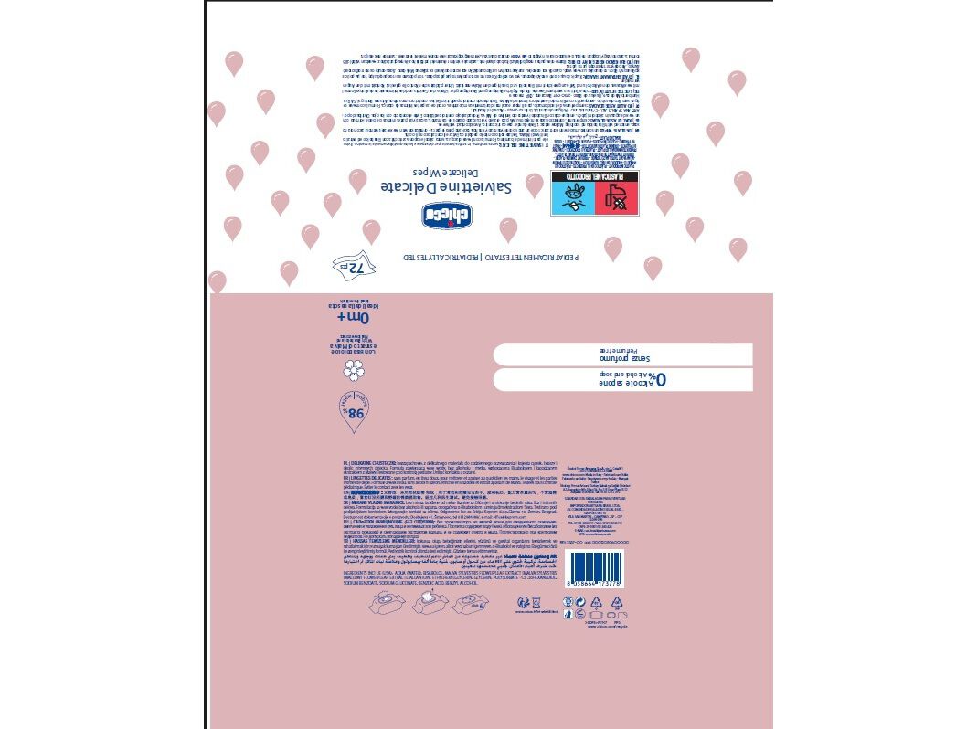 TOALHITAS CHICCO DELICADAS PACK 3X72UN image number 1