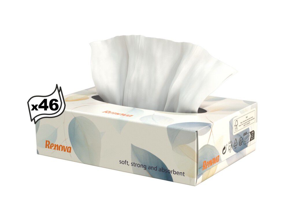 LEN&Ccedil;OS RENOVA FACIAIS MINI ACTIVE BRANCO image number 4