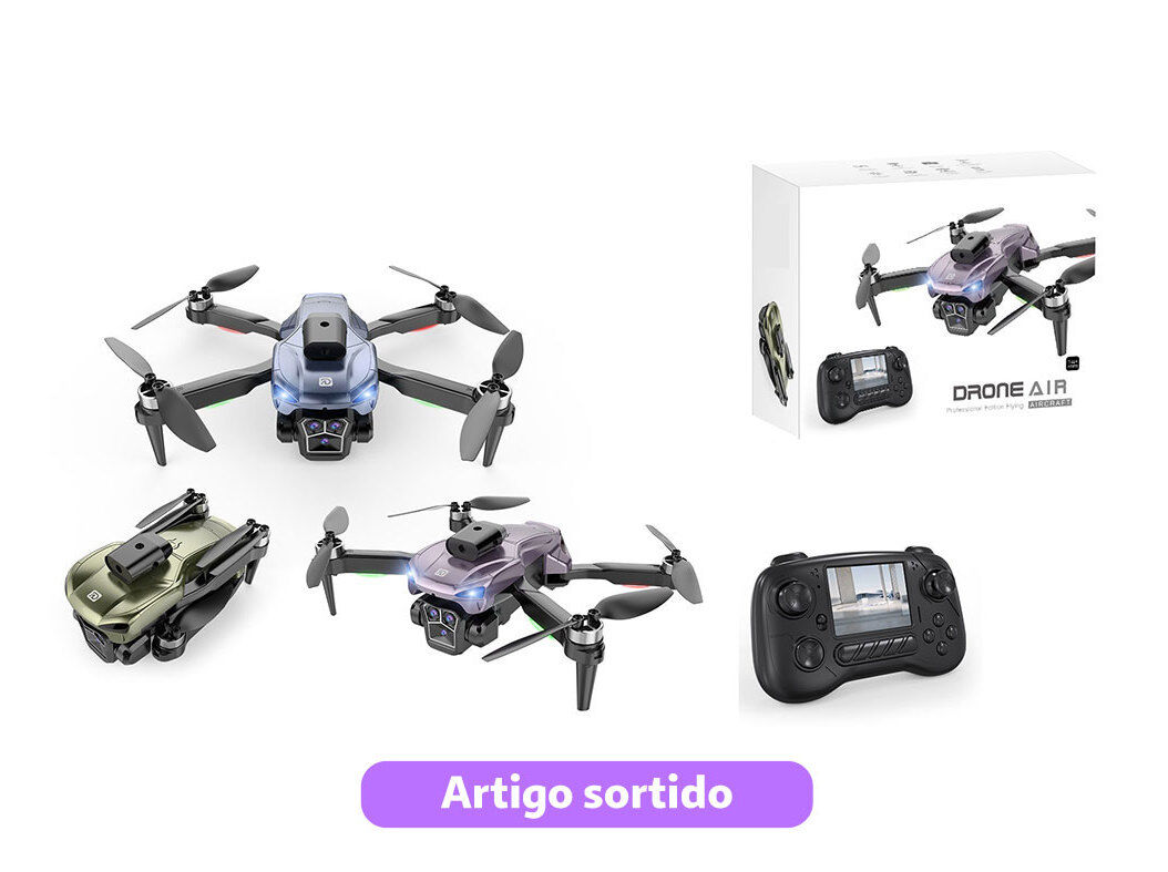 DRONE AIRCRAFT PROFESSIONAL 25X7X24.5CM CORES SORTIDAS image number 0