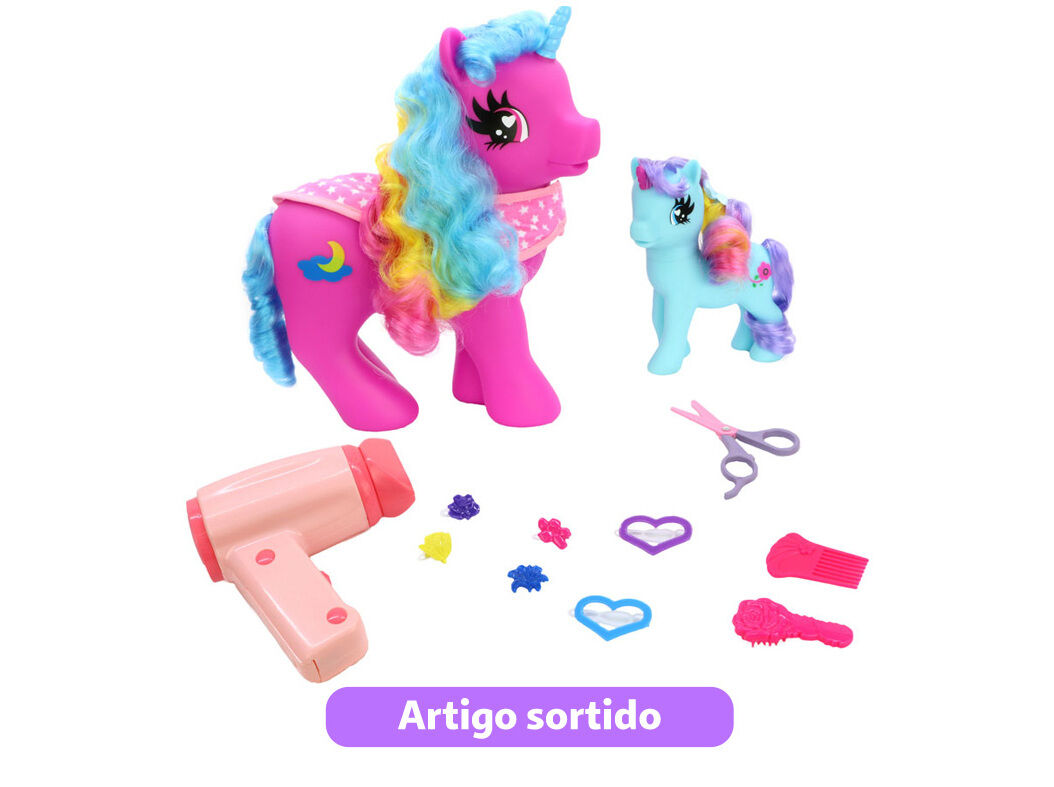 O MEU UNIC&Oacute;RNIO ONE TWO FUN COM ACESS&Oacute;RIOS DE BELEZA MODELOS SORTIDOS image number 1