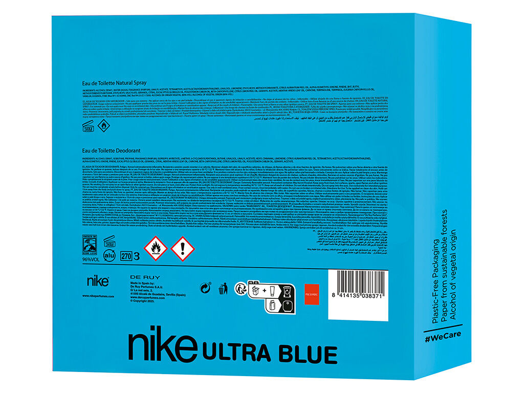 CONJUNTO NIKE ULTRA BLUE EDT 100ML+DEO 200ML image number 1