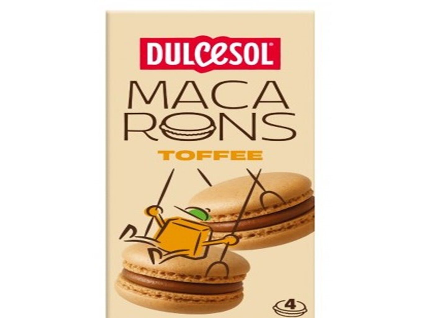 MACARONS DULCESOL TOFFEE 80G image number 0