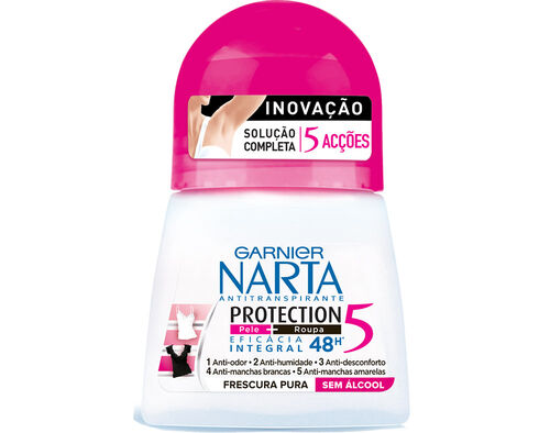 DEO NARTA ROLL-ON PROTECTION 5 FEMME 50ML image number 0