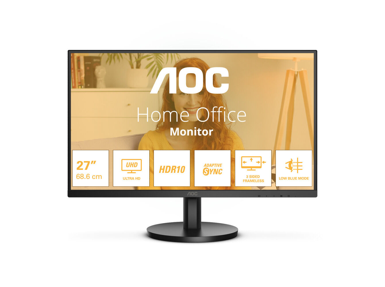 MONITOR AOC U27B3M (27" 4K UHD 16:9 60HZ FREESYNC) image number 4