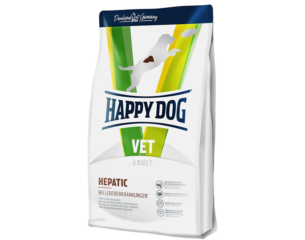 RA&Ccedil;&Atilde;O VETERIN&Aacute;RIA C&Atilde;O HAPPY DOG HEPATIC 4KG image number 0
