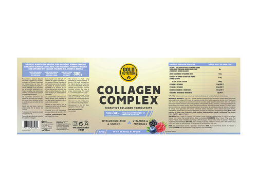 COLAGÉNIO GOLDNUTRITION F.SILVESTRES 300G image number 1