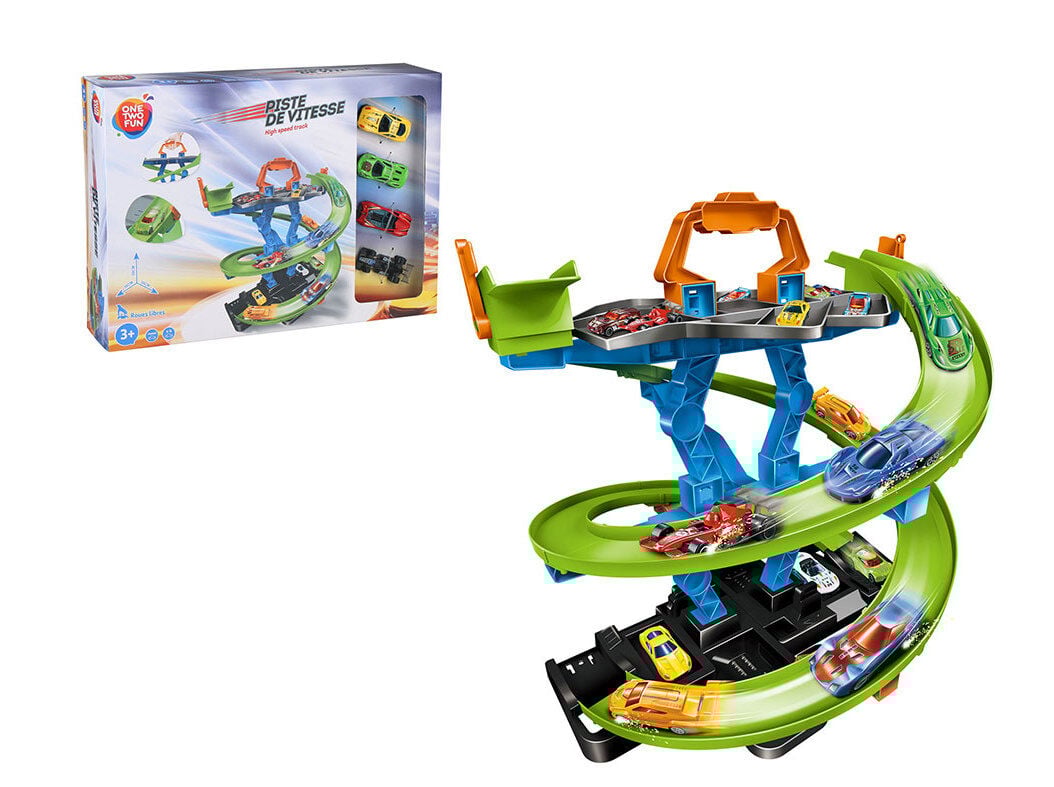 PISTA HIGH SPEED ONE TWO FUN COM 4 CARROS