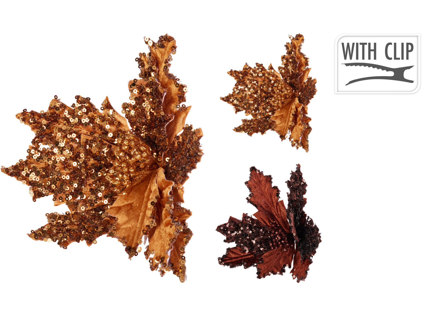 FLOR COM MOLA 23CM CORES SORTIDAS image number 1