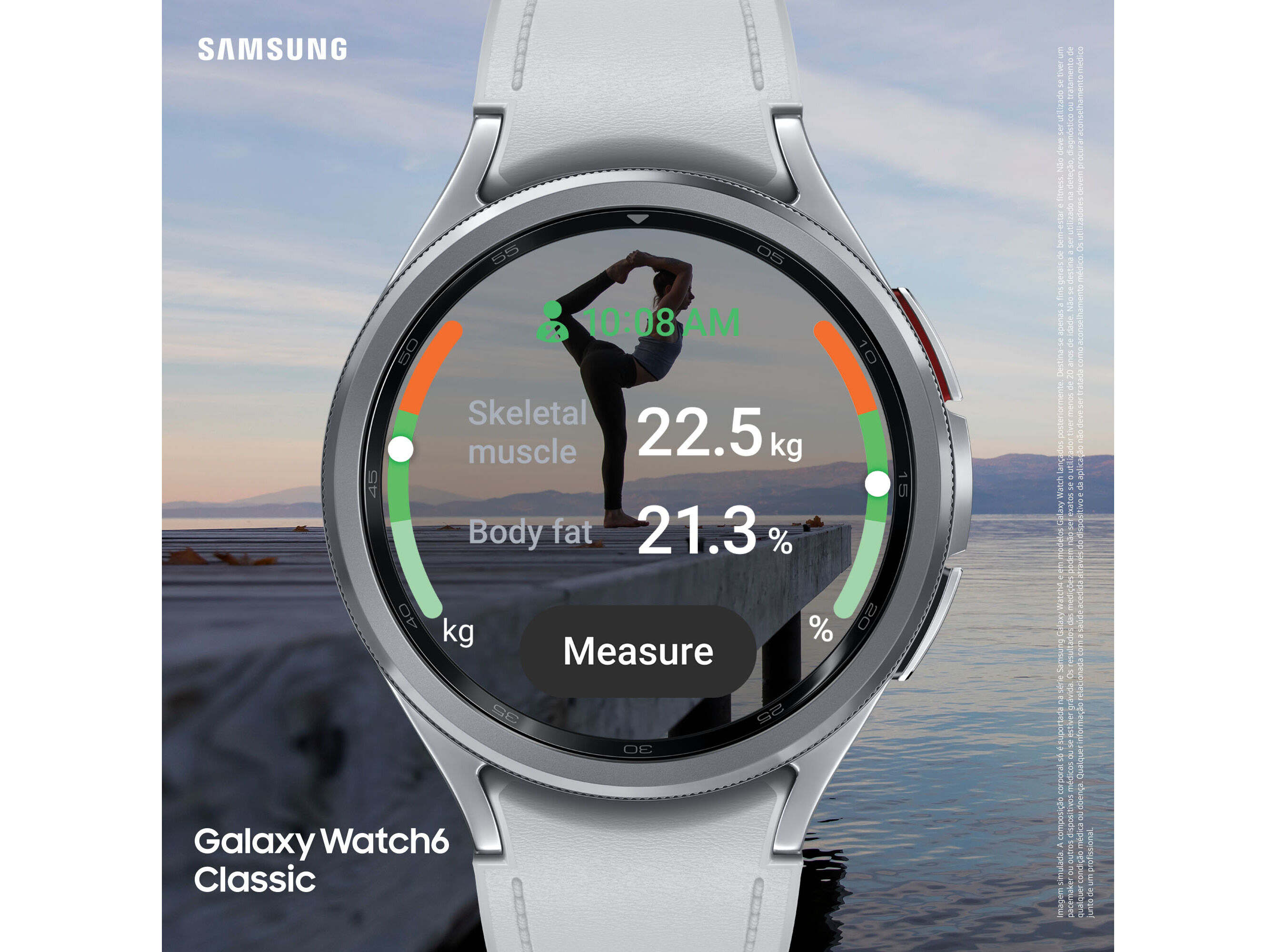 SMARTWATCH SAMSUNG WATCH6 CLASSIC 47MM BLUETOOTH PRETO image number 3