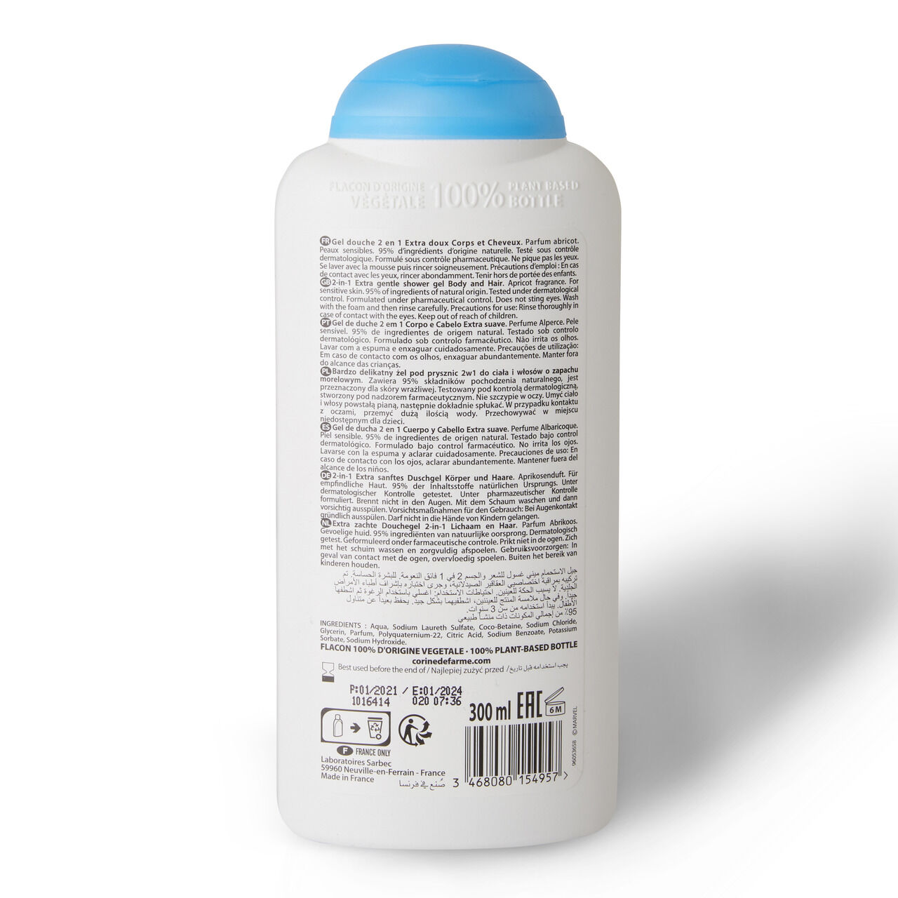 GEL BANHO CORINE FARME SPIDER 300 ML image number 1