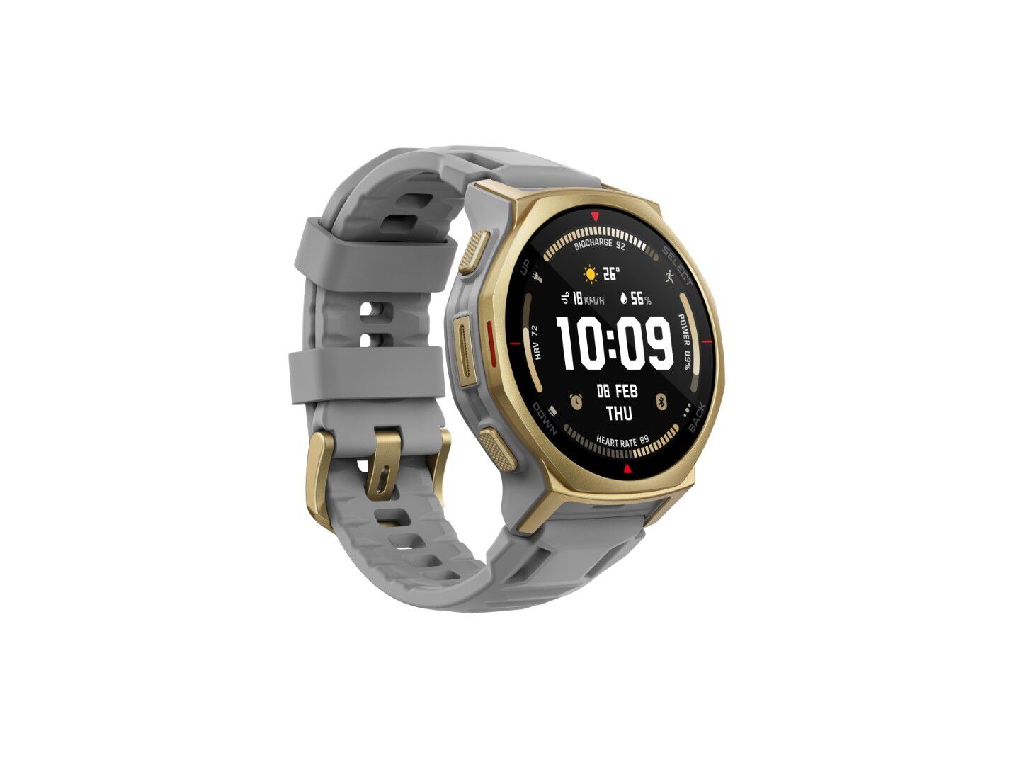 SMARTWATCH AMAZFIT T-REX 3 PRO 44MM ARTIC GOLD image number 2