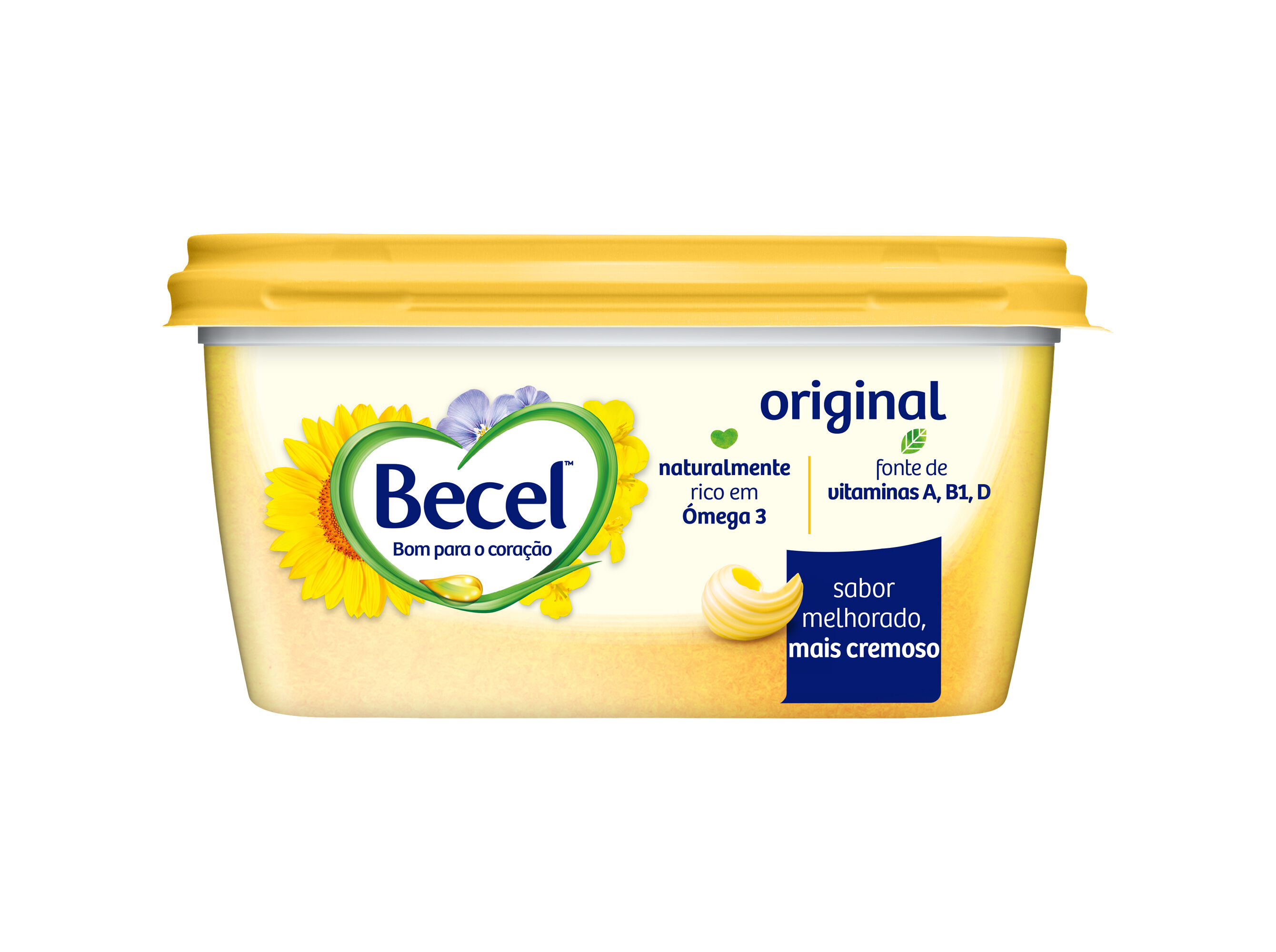 CREME VEGETAL P/BARRAR BECEL ORIGINAL 450G image number 1