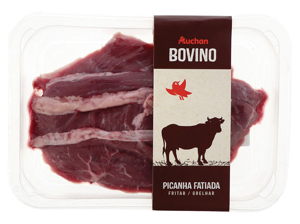 PICANHA FATIADA BOVINO AUCHAN SKP KG