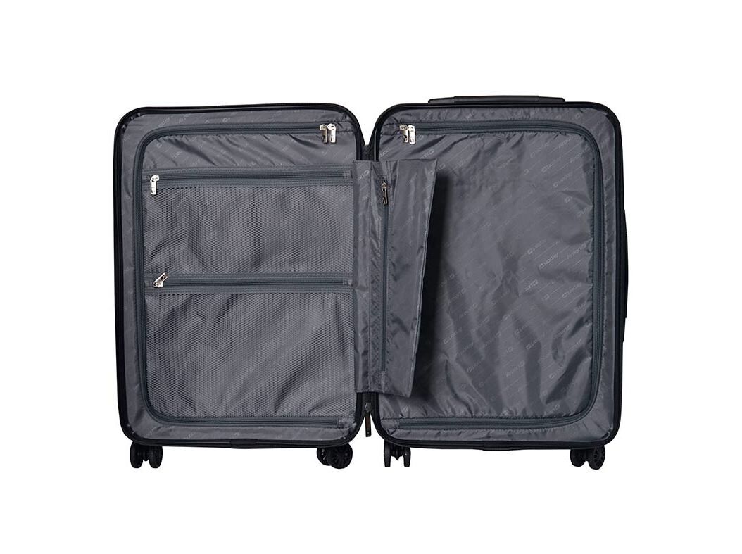 MALA DE VIAGEM M&Eacute;DIA R&Iacute;GIDO AIRPORT CINZENTO ESCURO 8 RODAS 65CM image number 7