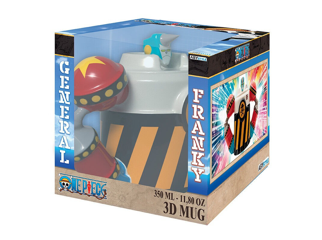 CANECA CER&Acirc;MICA 3D ONE PIECE 350ML image number 2