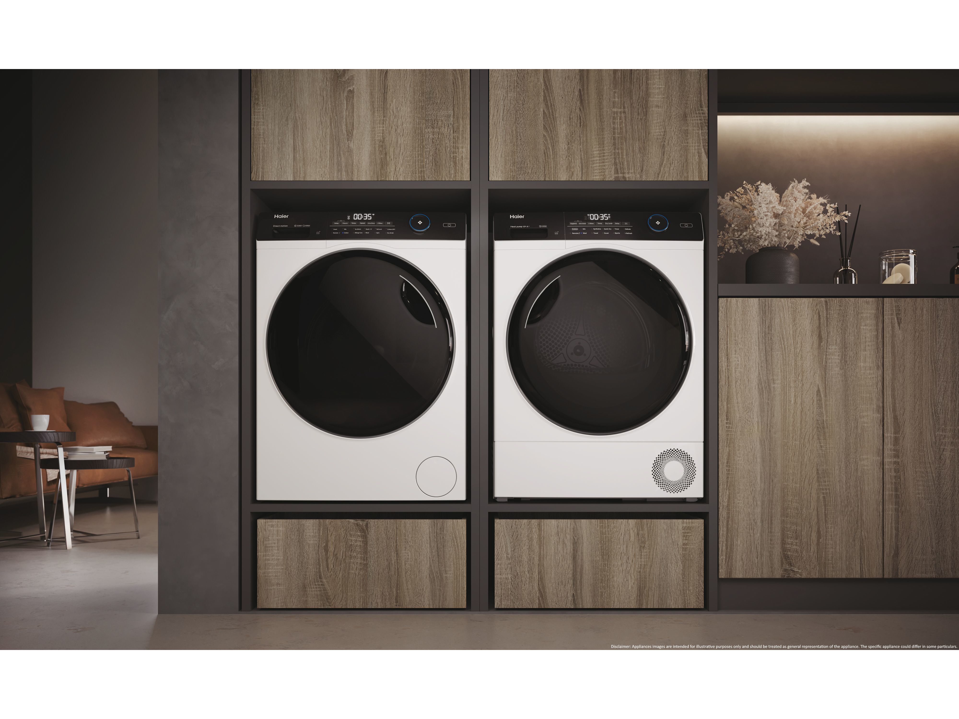 M&Aacute;QUINA SECAR ROUPA HAIER HD100-A2959E-S BRANCO E 10KG image number 9