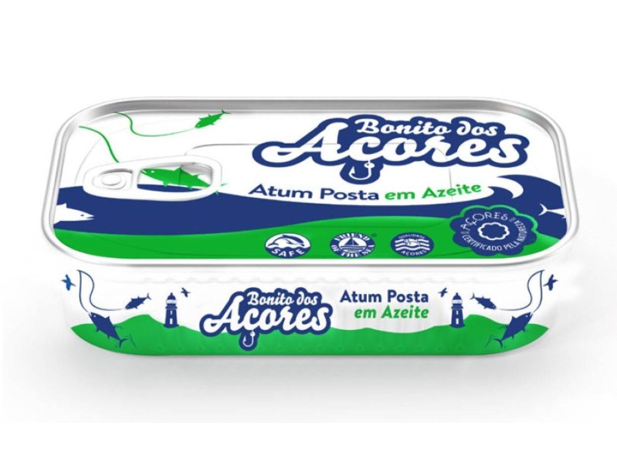 ATUM POSTA BONITO DOS A&Ccedil;ORES EM AZEITE 120(78)G image number 0