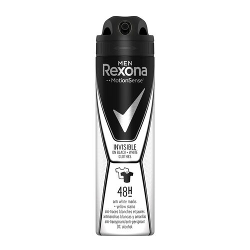 DEO REXONA MEN SPRAY INVISIBLE CLOTHES 150ML image number 1