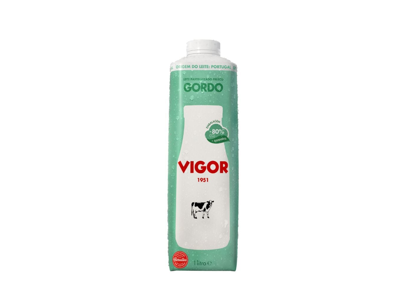 LEITE VIGOR PASTEURIZADO ESPECIAL GORDO 1L