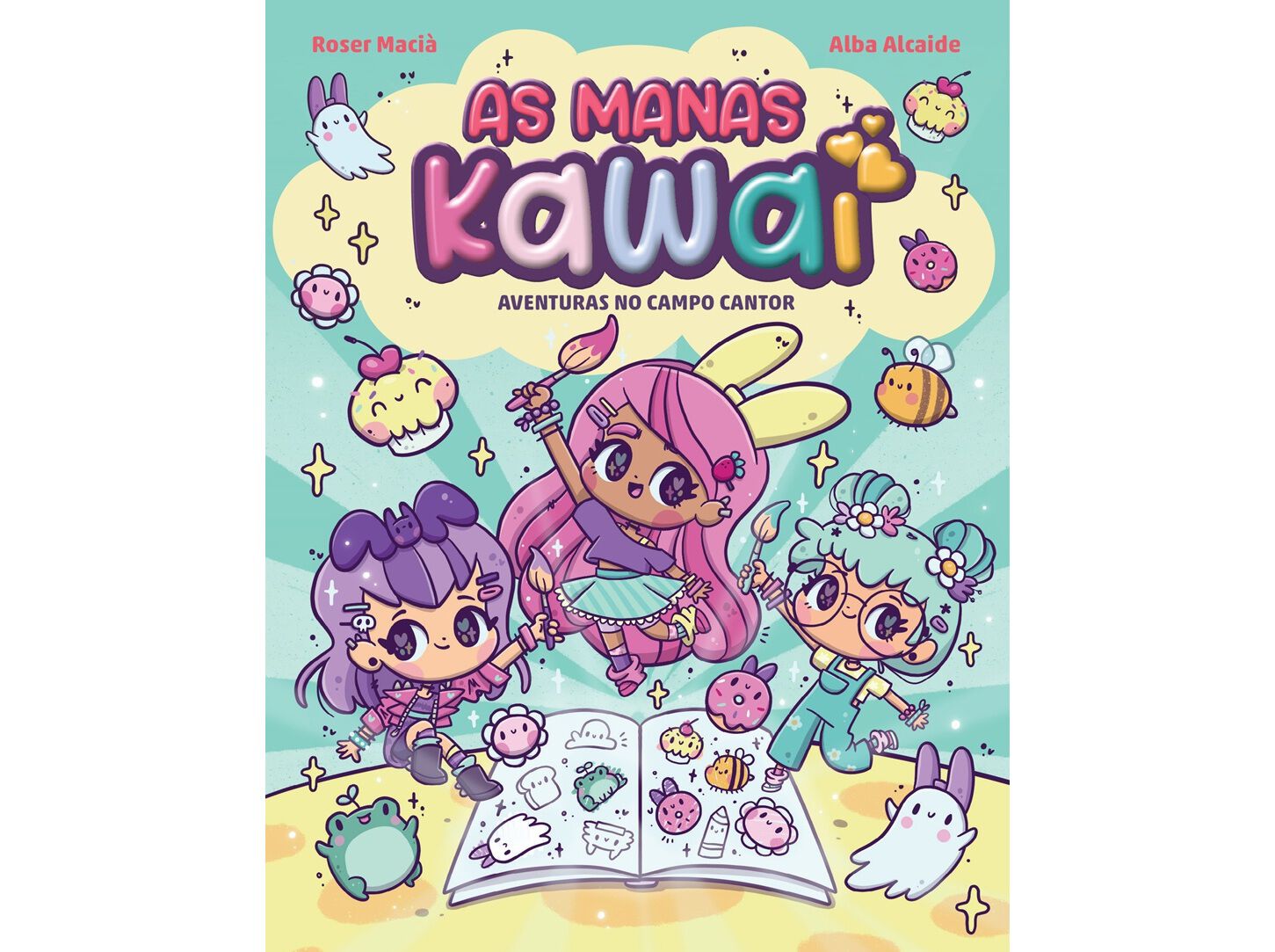 LIVRO AS MANAS KAWAI 1 - AVENTURAS NO CAMPO CANTOR image number 0