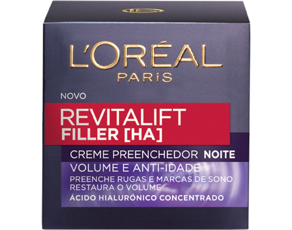 CREME DERMO EXPERTISE ROSTO REVITALIFT FILLER NOITE 50ML