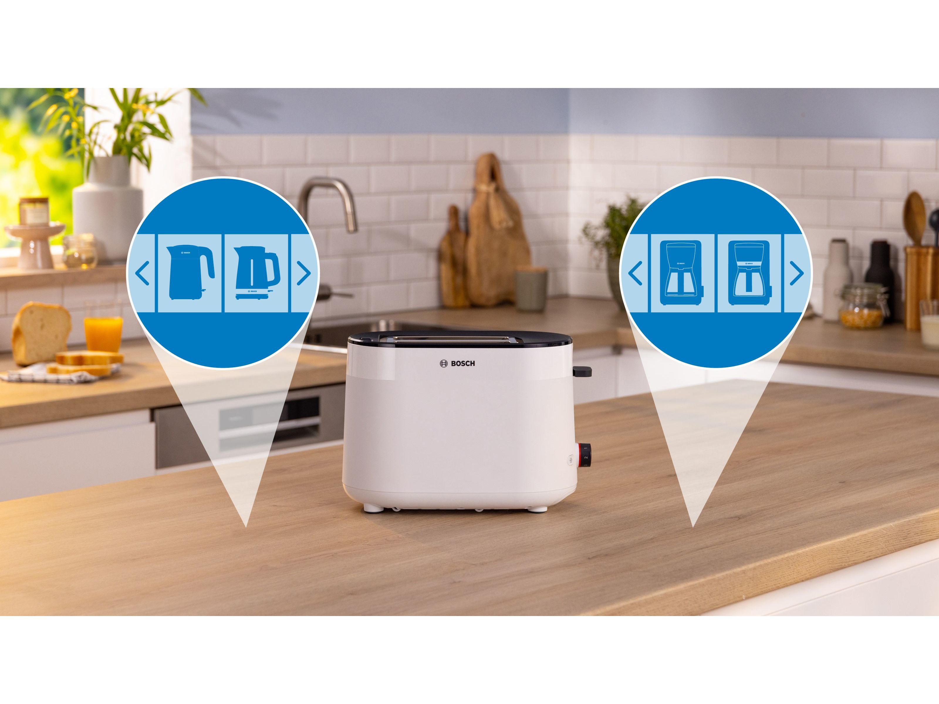 TORRADEIRA 2 FENDAS BOSCH TAT2M121 MYMOMENT 950W image number 1