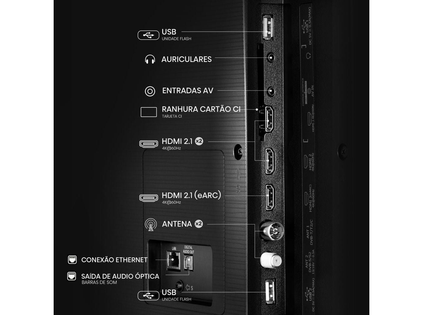 TV HISENSE 75A6Q (75'' SMART 4K 189CM) image number 10