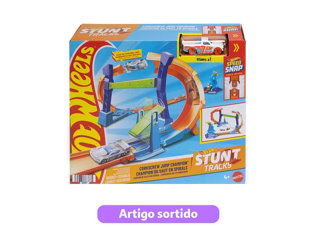 PISTA HOT WHEELS CHAMPIONSHIP TRACKSET MODELOS SORTIDOS image number 1
