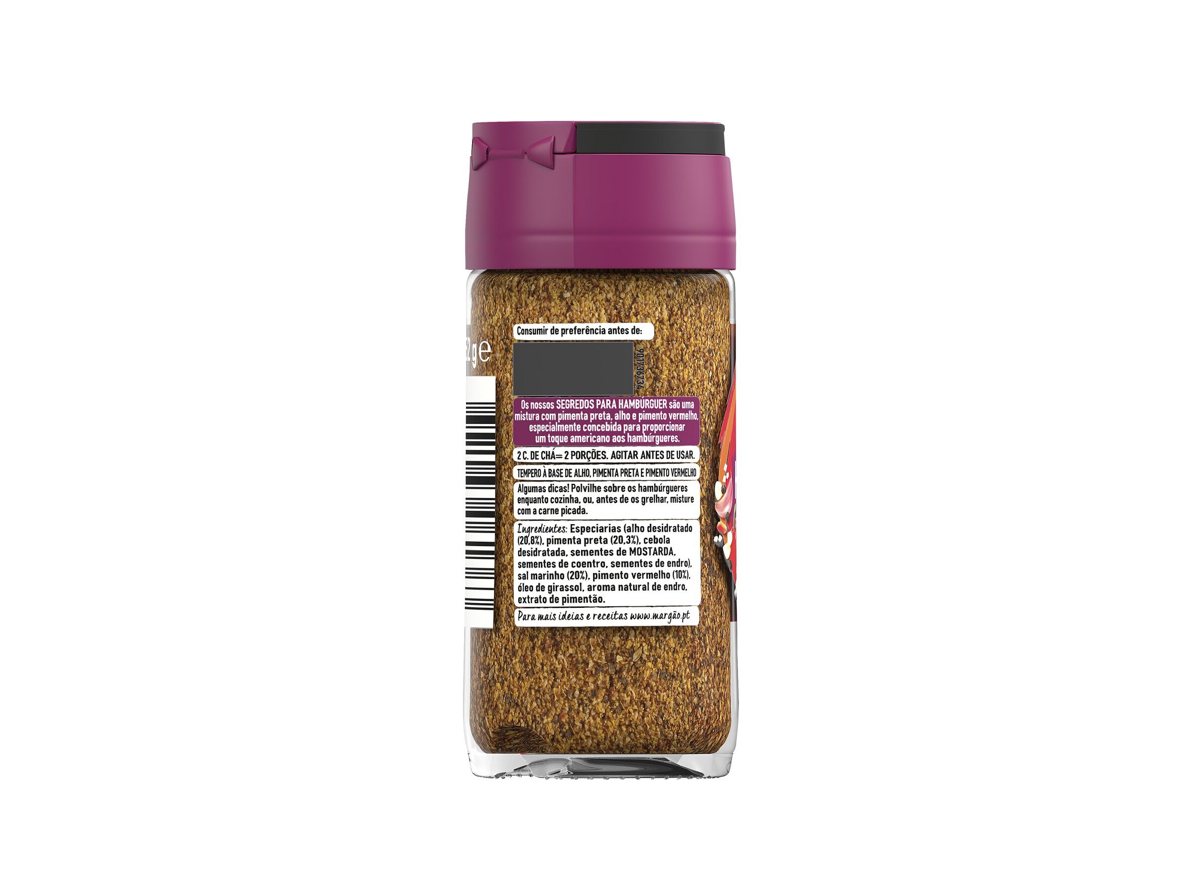SEGREDOS P/ HAMBURGUERES MARG&Atilde;O 52G image number 1