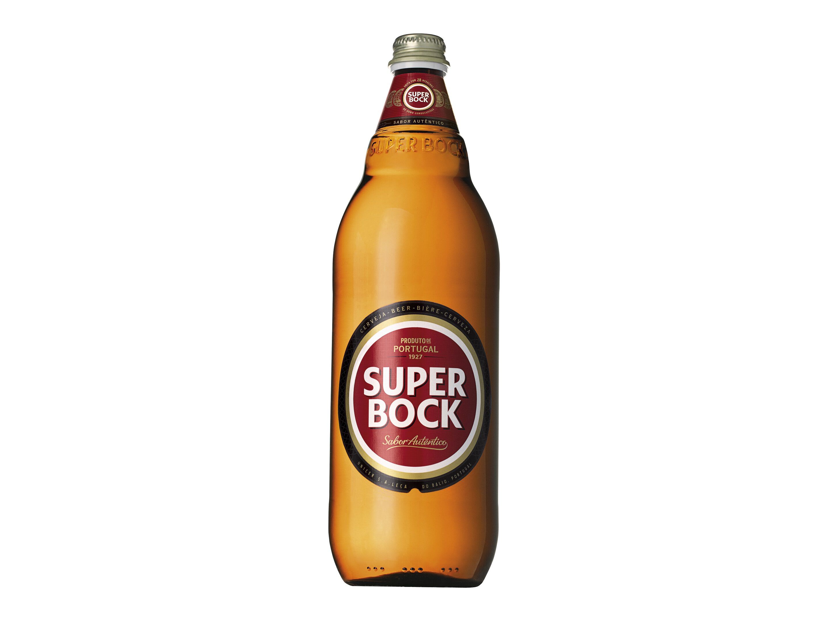CERVEJA SUPER BOCK COM &Aacute;LCOOL TP 1L image number 1