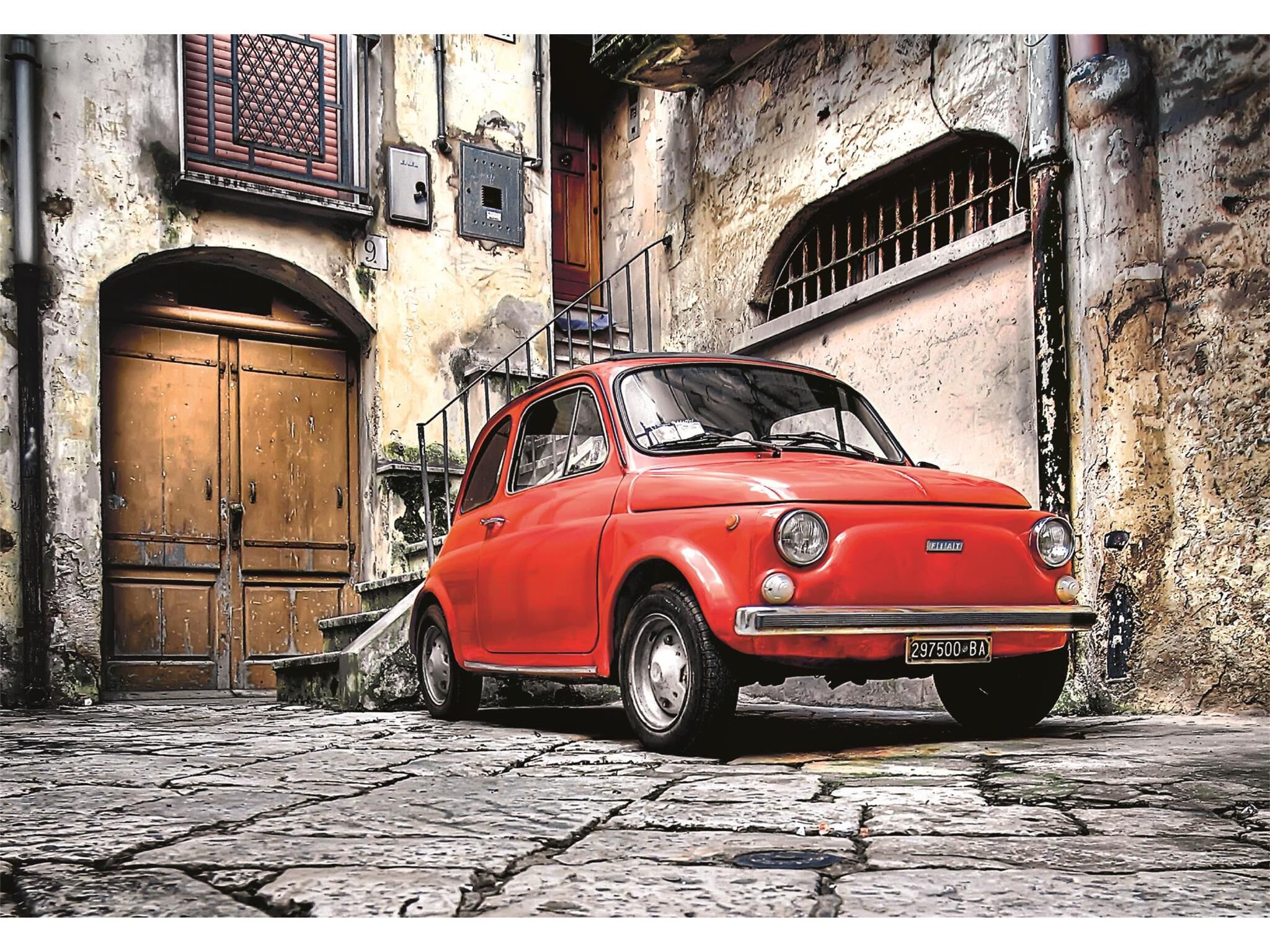 PUZZLE FIAT CINQUECENTO CLEMENTONI 500 PE&Ccedil;AS image number 1