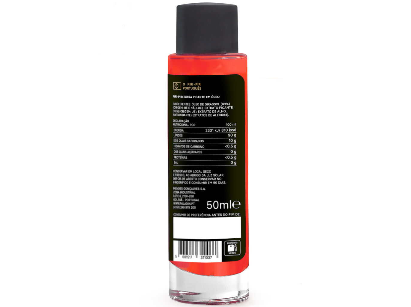 PIRIPIRI C/OLEO SACANA EXTRA PICANTE 50 ML image number 1