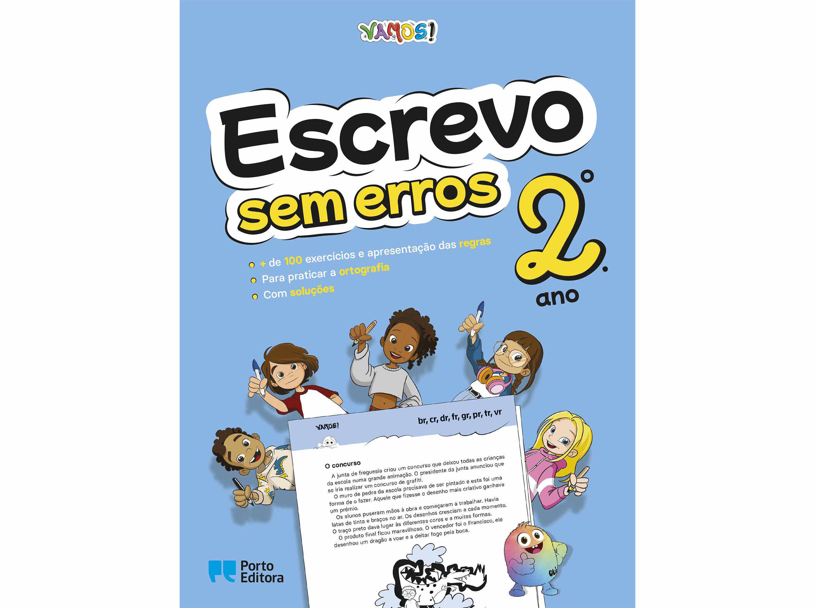 LIVRO VAMOS! - ESCREVO SEM ERROS 2 - 2.&ordm; ANO image number 0