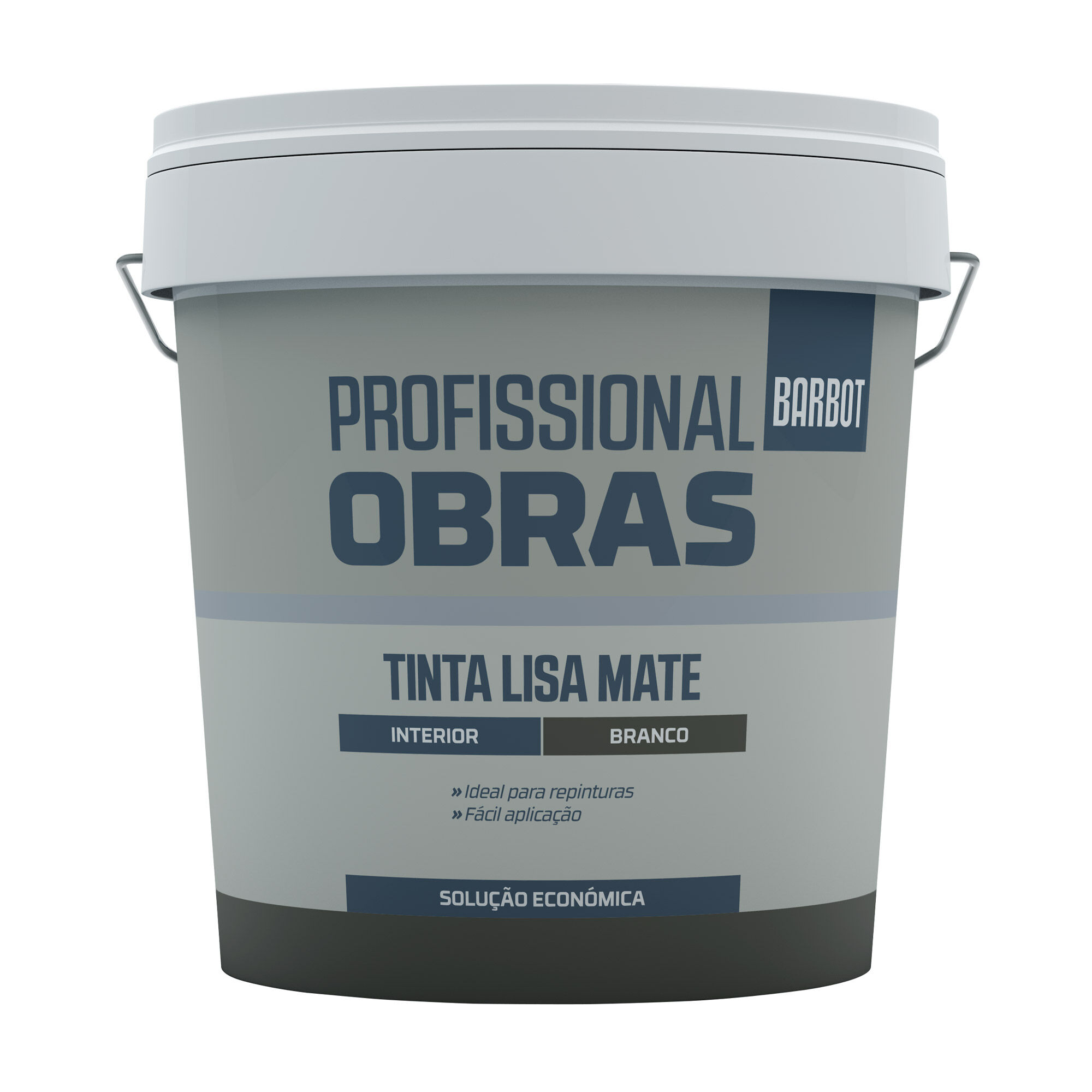 TINTA PROFISSIONAL OBRAS BARBOT INTERIOR LISA MATE BRANCO 5L