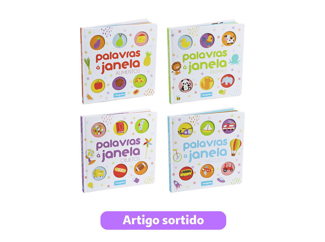 LIVRO PALAVRAS &Agrave; JANELA MODELOS SORTIDOS image number 0