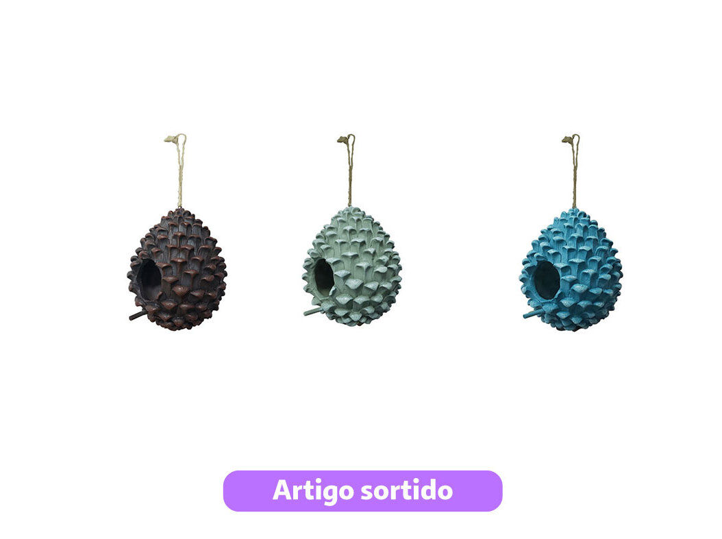 COMEDOURO PARA P&Aacute;SSARO GARDENSTAR 12.5X12X17/30CM CORES SORTIDAS image number 0