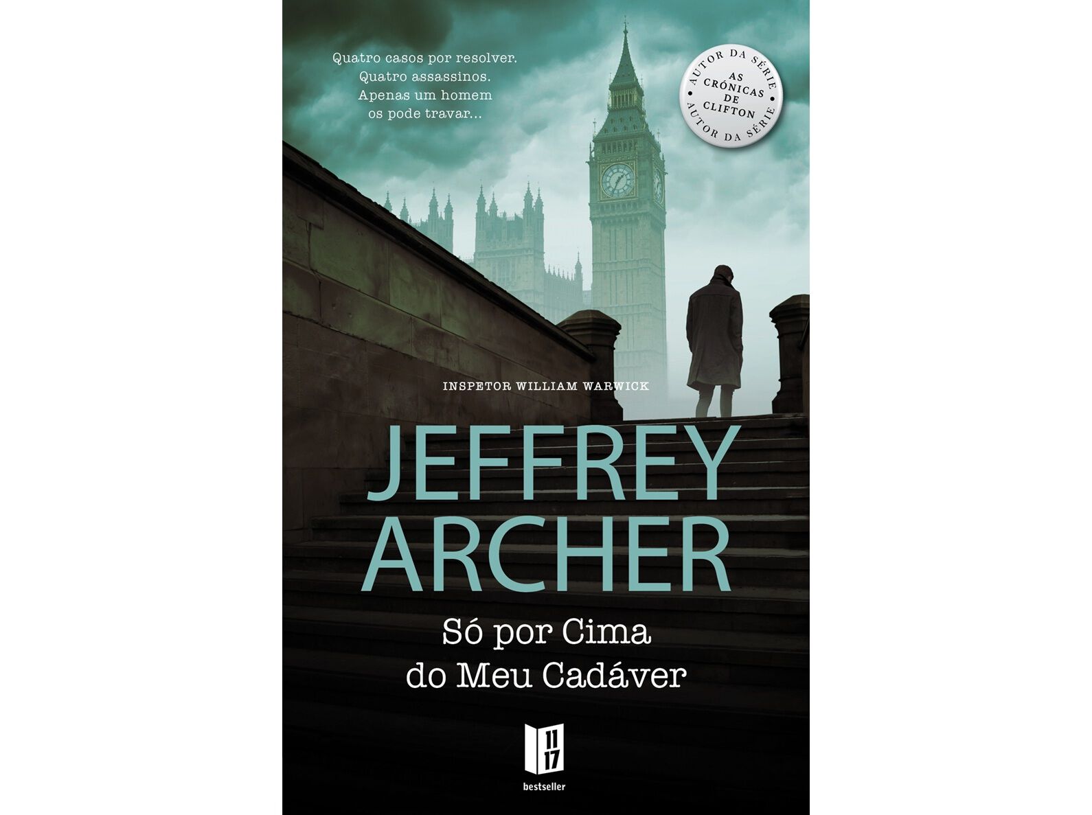 LIVRO S&Oacute; POR CIMA DO MEU CAD&Aacute;VER JEFFREY ARCHER image number 0