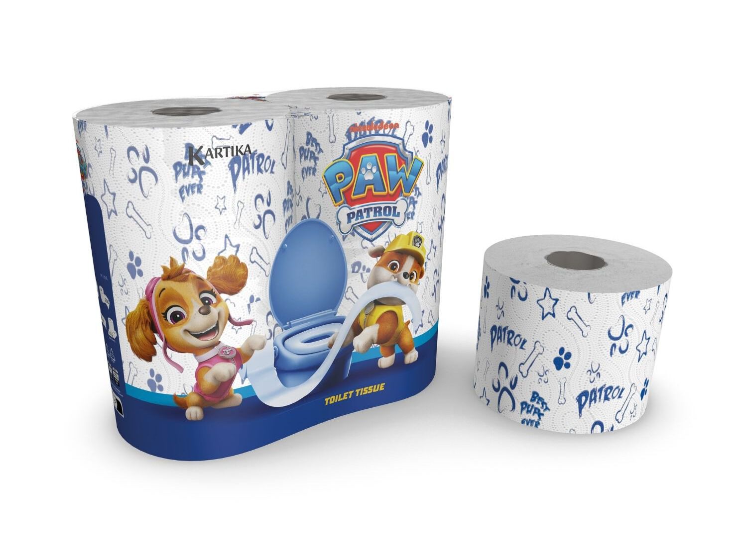 PAPEL HIGI&Eacute;NICO KARTIKA PATRULHA PATA 3F 4R
